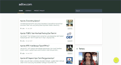 Desktop Screenshot of aditw.com
